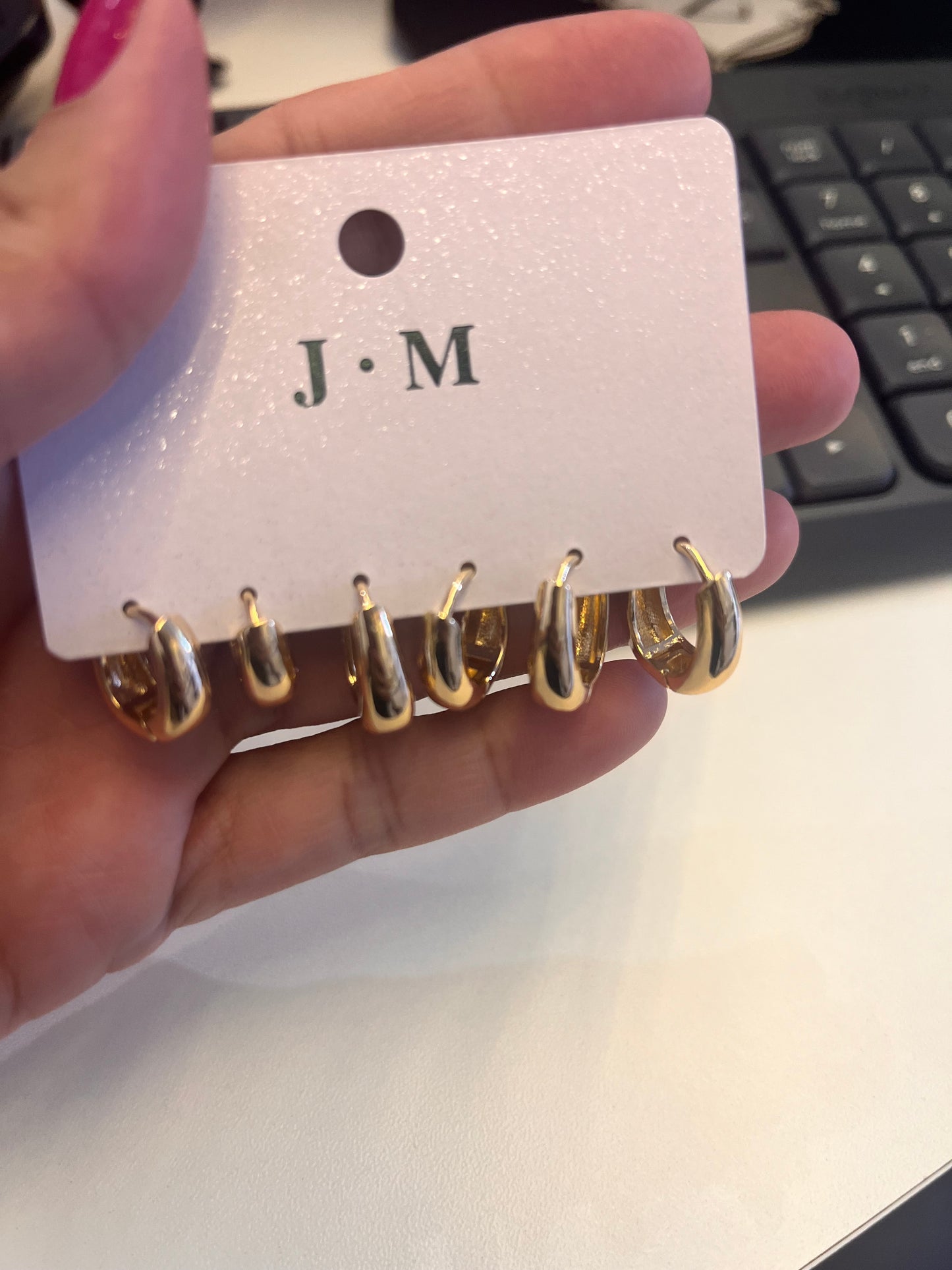BRINCO ARGOLA DOURADO