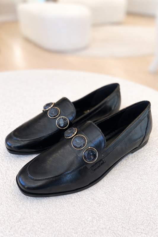 MOCASSIM PRETO ALINE