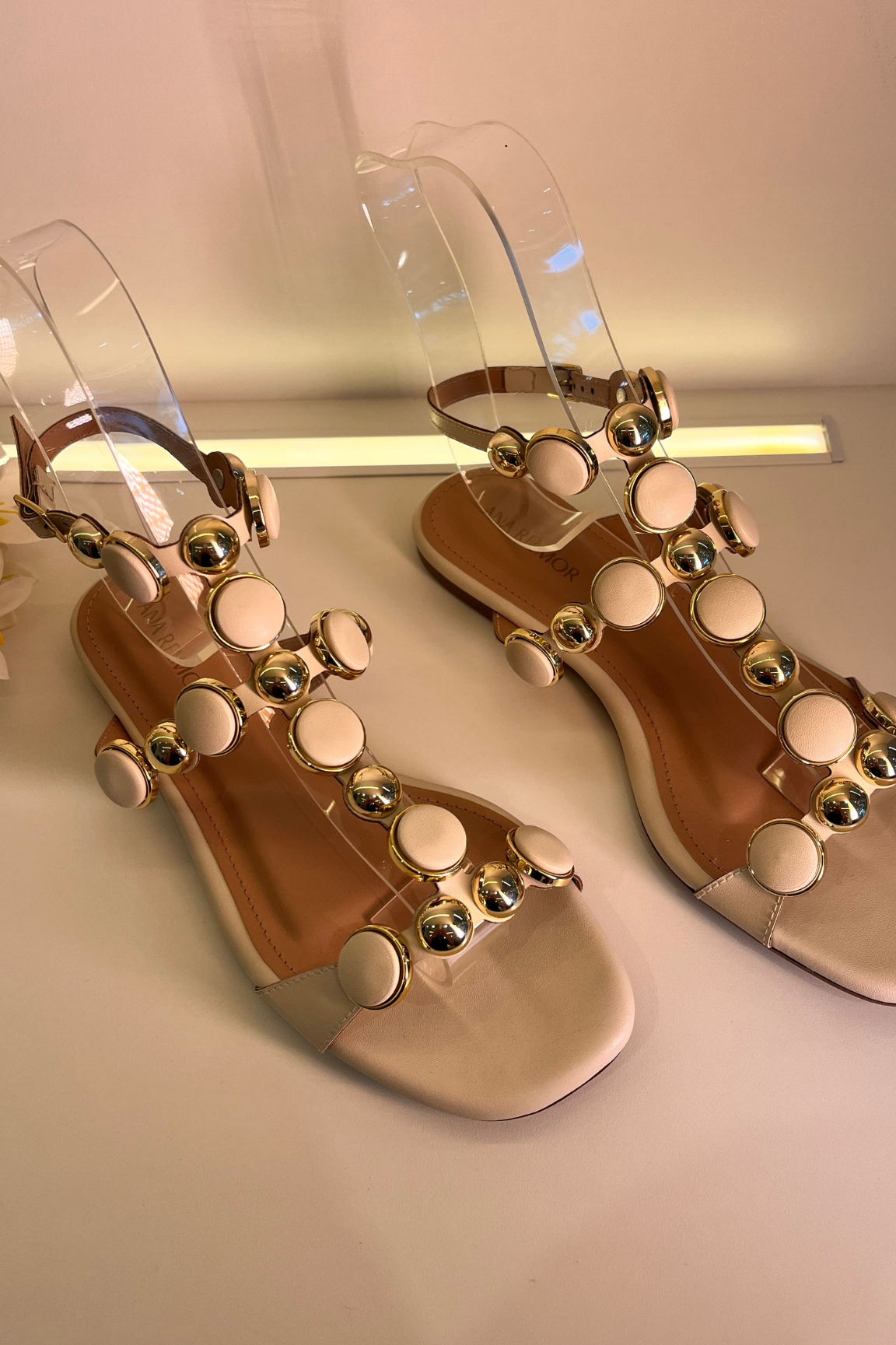 SANDALIA RASTEIRA IARA OFF-WHITE