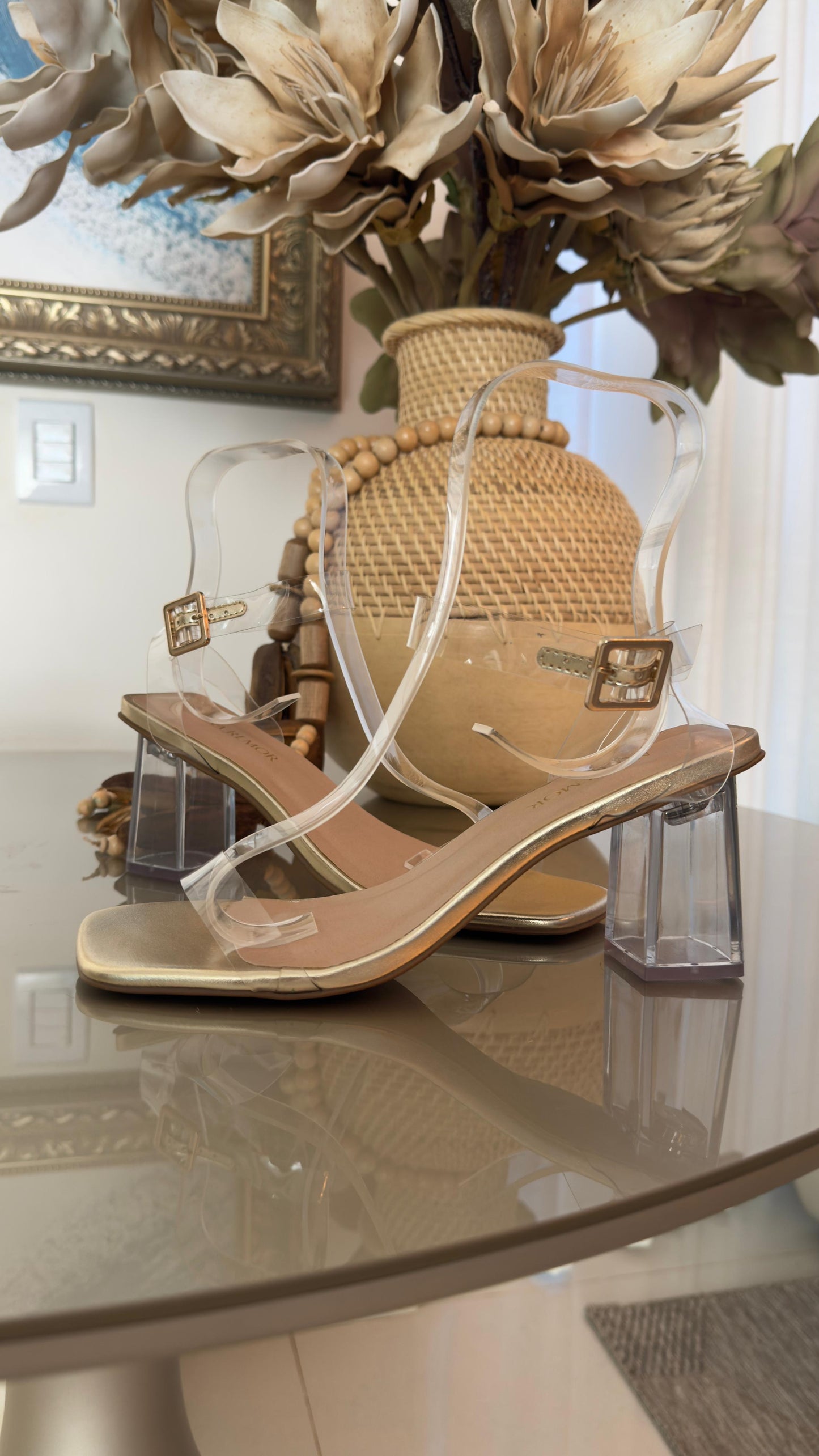 SANDÁLIA BRUNA VINIL