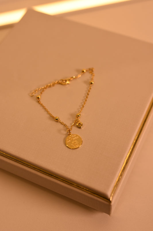 PULSEIRA DOURADA INFANTIL