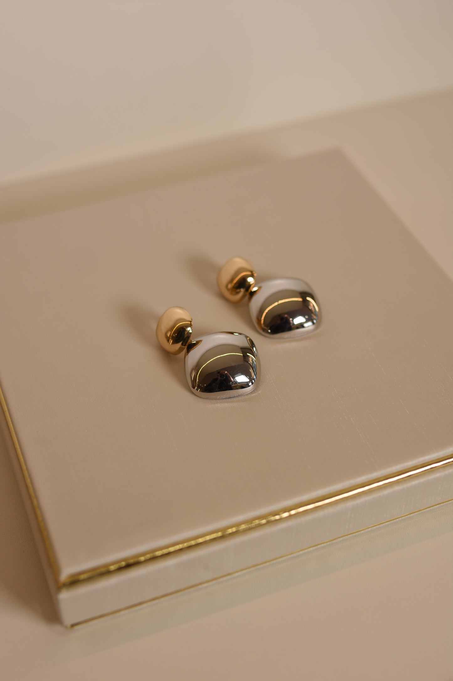 BRINCO DOURADO E PRATA