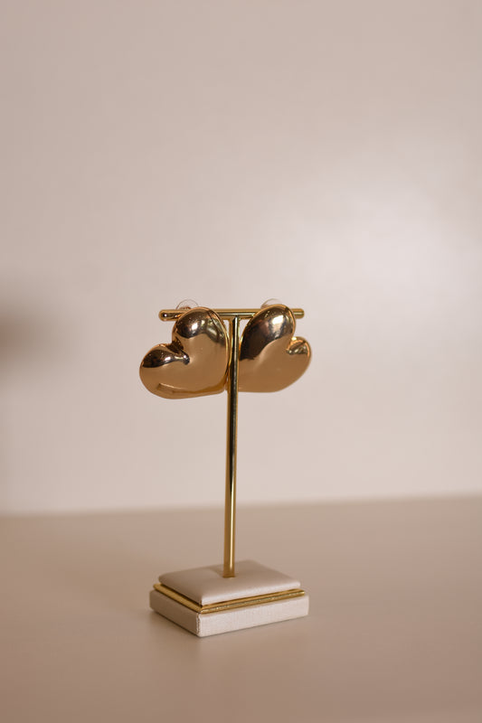 BRINCO DOURADO DE CORAÇÃO