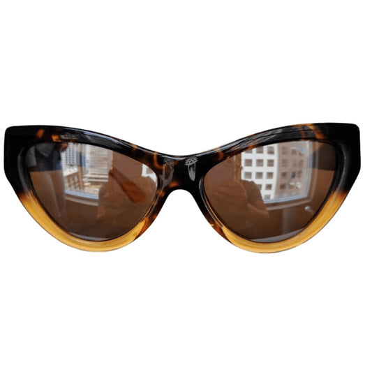 OCULOS LOVE GATINHO TARTARUGA DEGRADÊ ESPELHADO