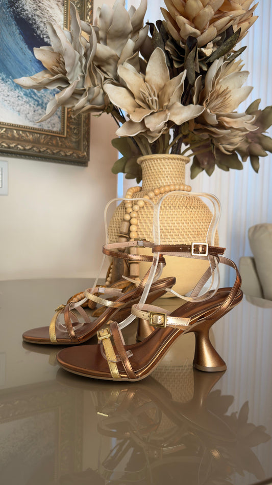 SANDÁLIA MELISSA METALIZADA