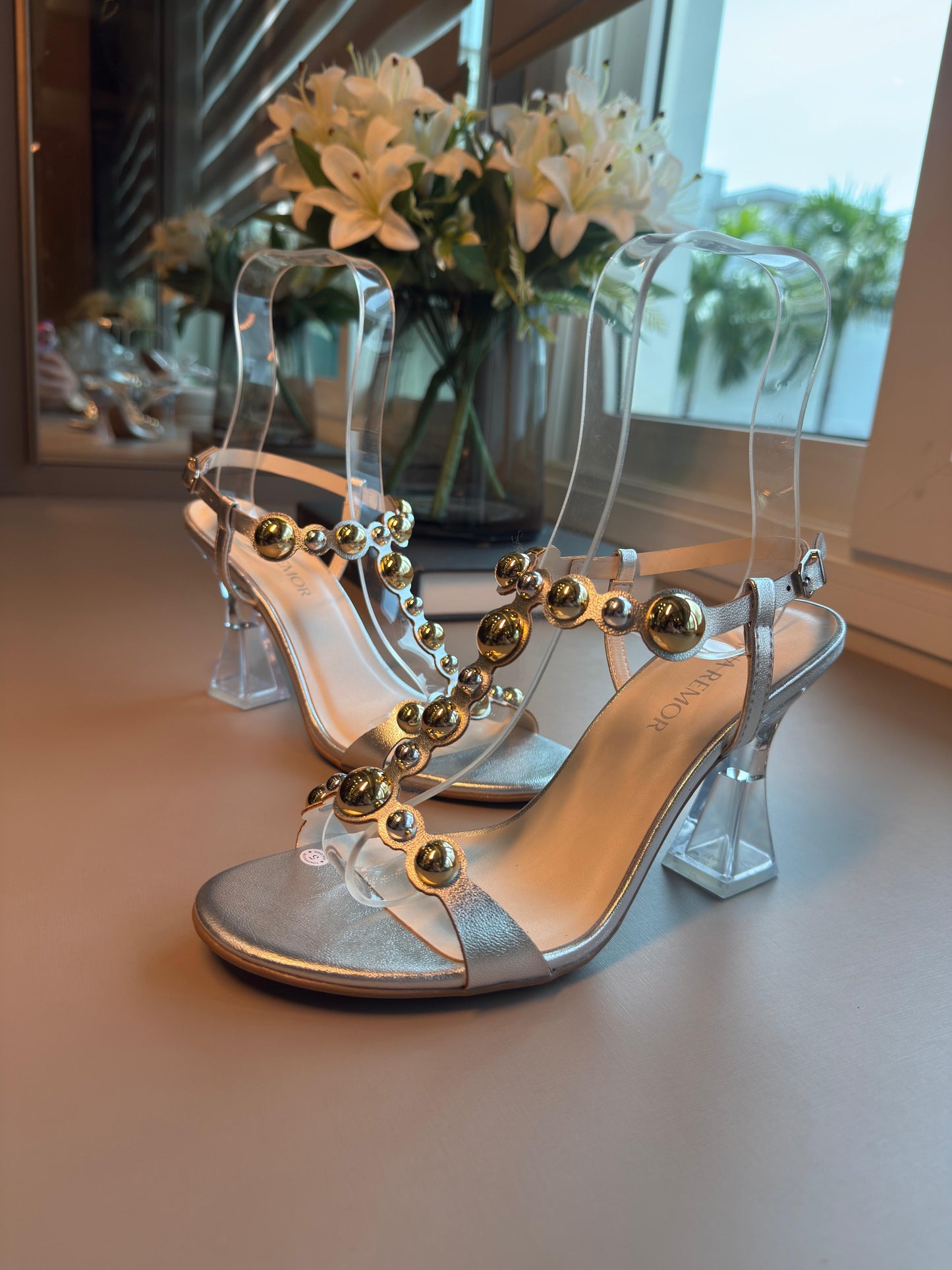 SANDÁLIA THASSIA PRATA