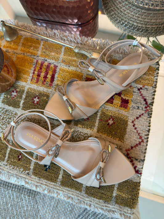 SANDÁLIA RASTEIRA MALU NUDE