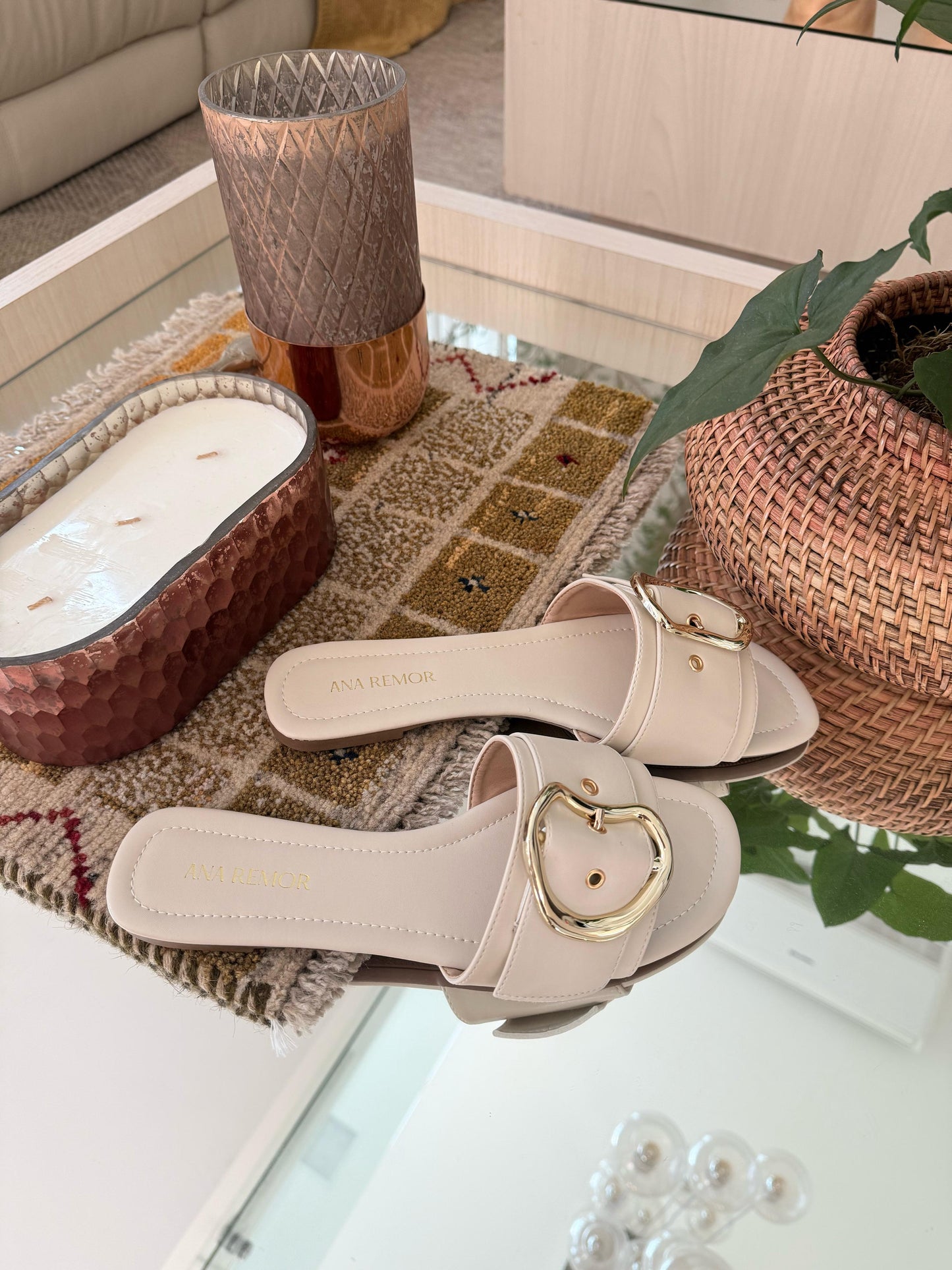 RASTEIRA LISA OFF-WHITE