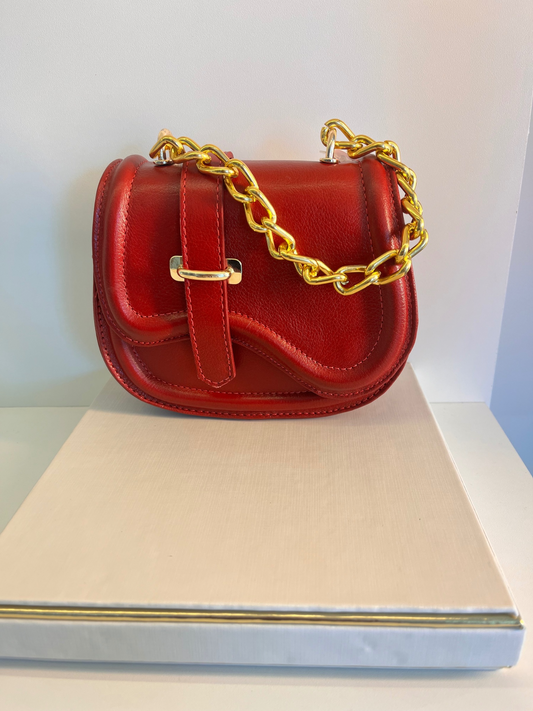 BOLSA EM COURO RED