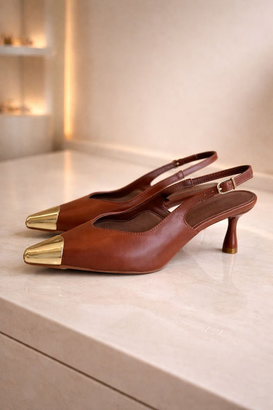SLINGBACK MIRANDA CARAMELO