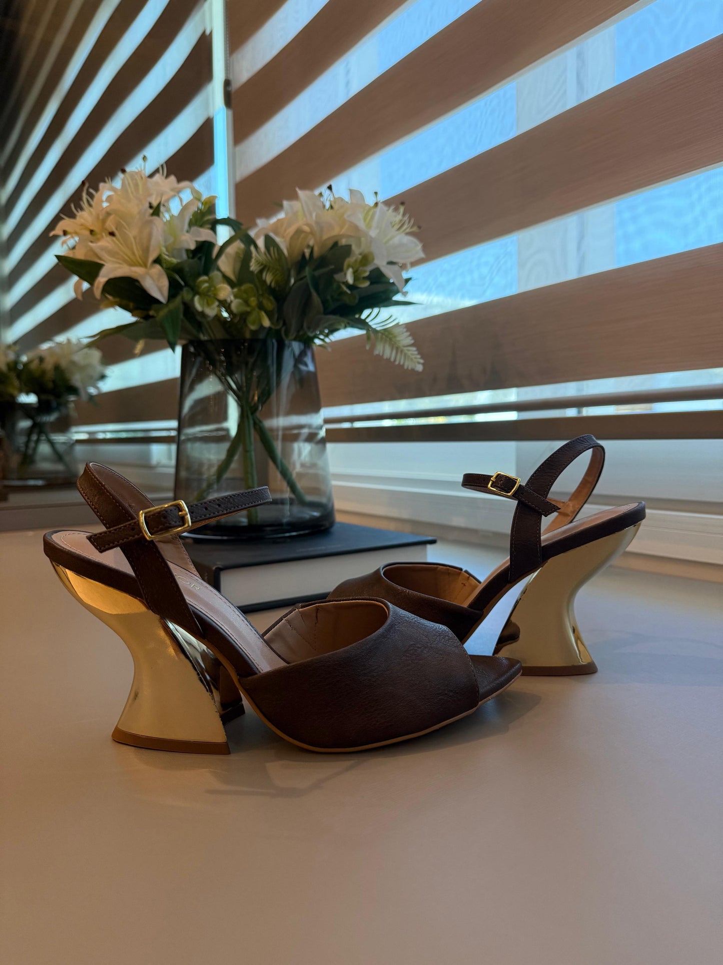 SANDALIA LARISSA CAFÉ