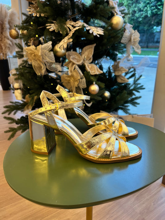 SANDÁLIA BEATRIZ OURO LIGHT