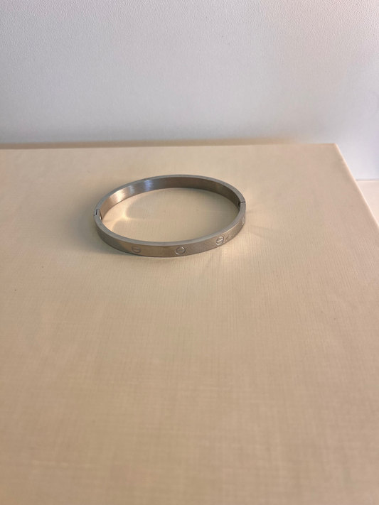 BRACELETE PRATA INSPIRAÇÃO BVLGARI