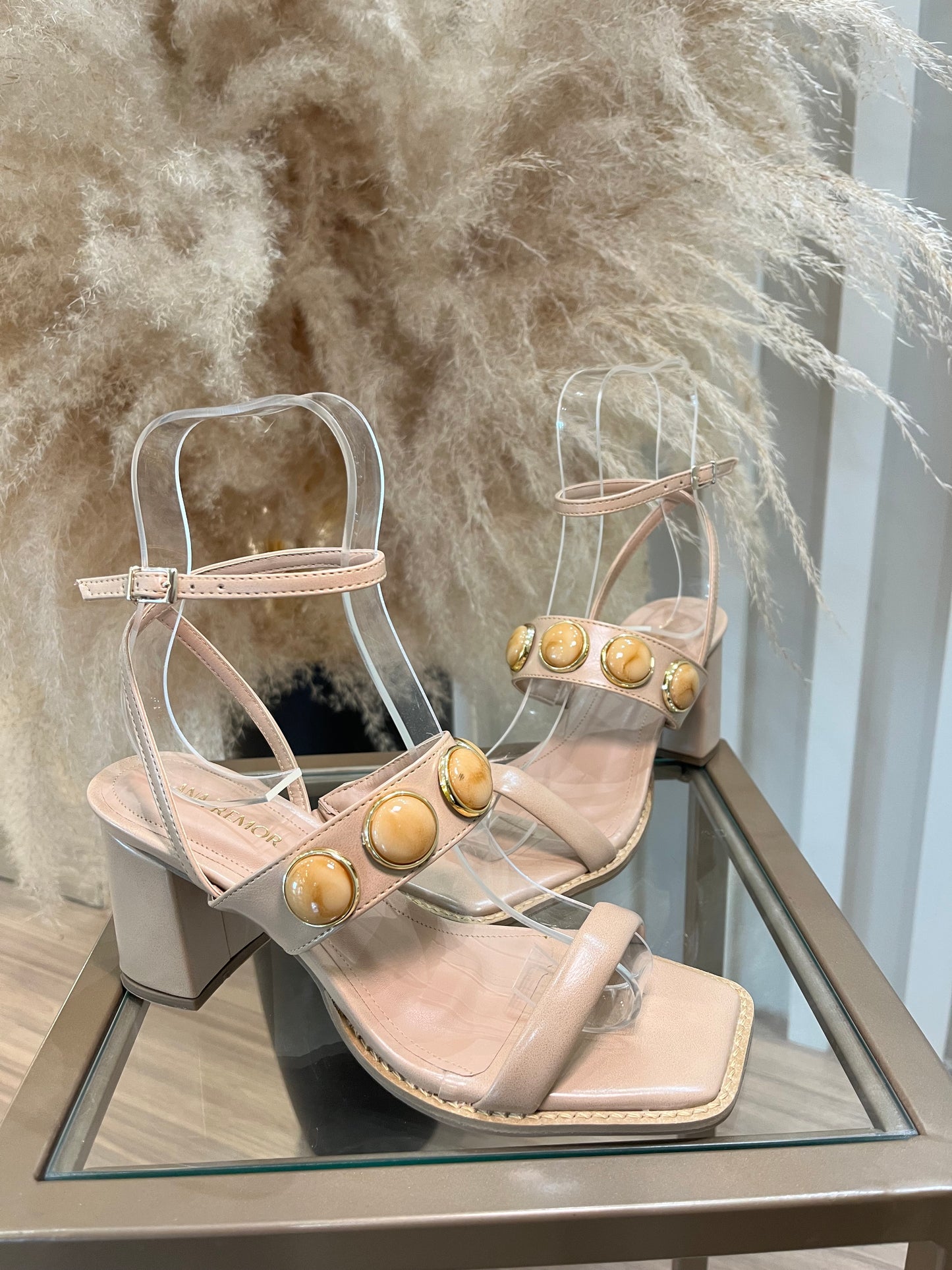 SANDÁLIA NUDE SABRINA