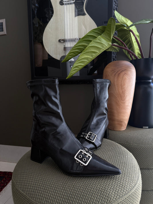 BOTA BRUNA CANA CURTO