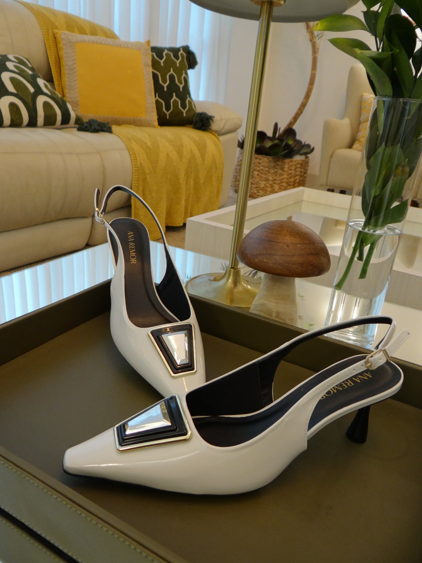 SLINGBACK VERONA OFF-WHITE