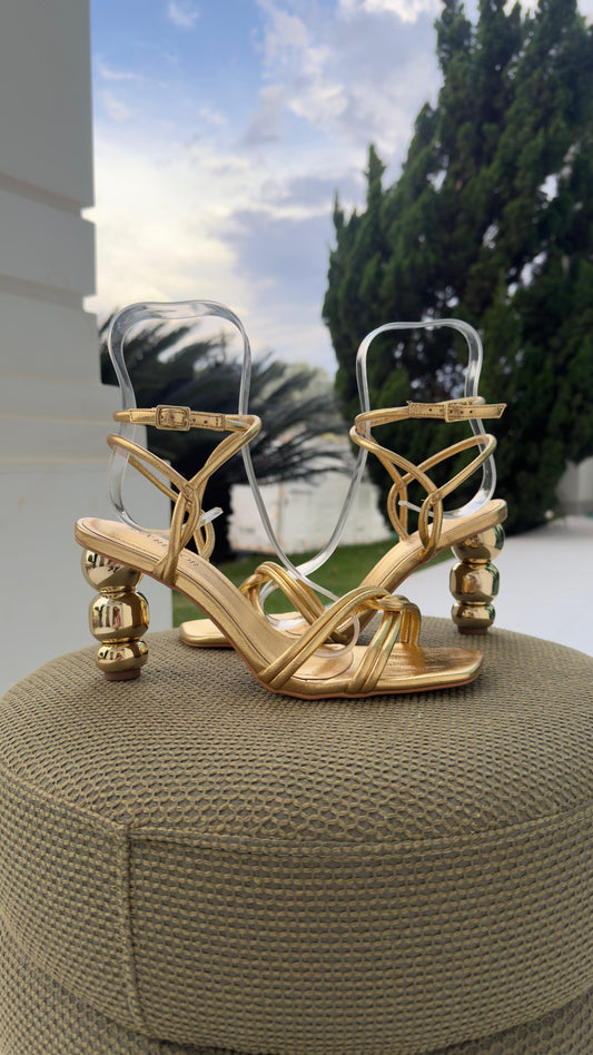 SANDÁLIA PAOLA DOURADA