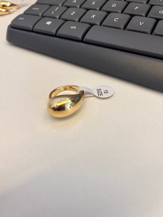 ANEL GOTA DOURADO