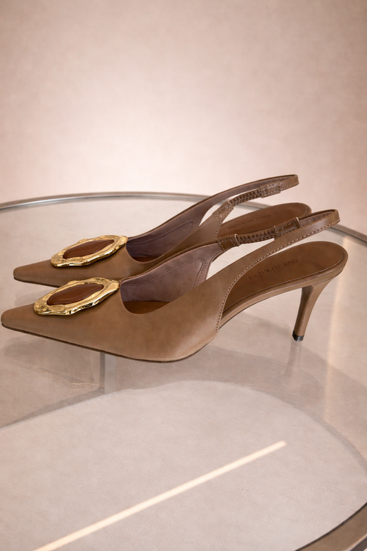 SLINGBACK LAVINIA CARAMELO