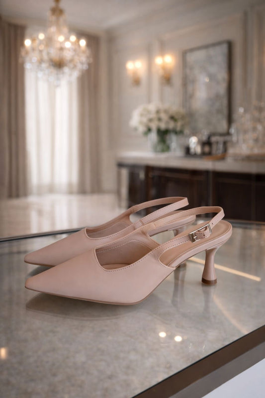 SLINGBACK LORENA NUDE