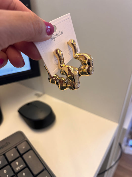 BRINCO ARGOLA DOURADO