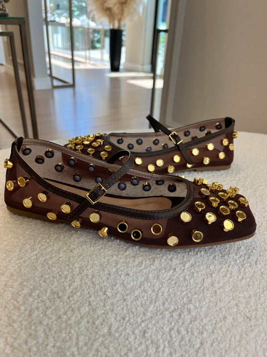 SAPATILHA JADE MARROM