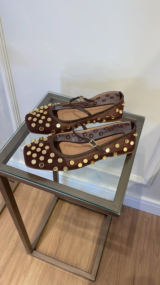 SAPATILHA JADE MARROM