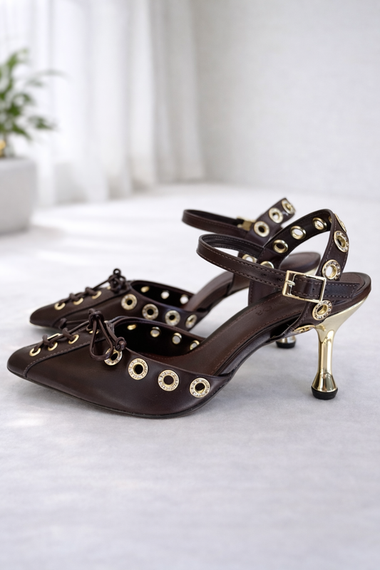SLING BACK LORENA CAFÉ