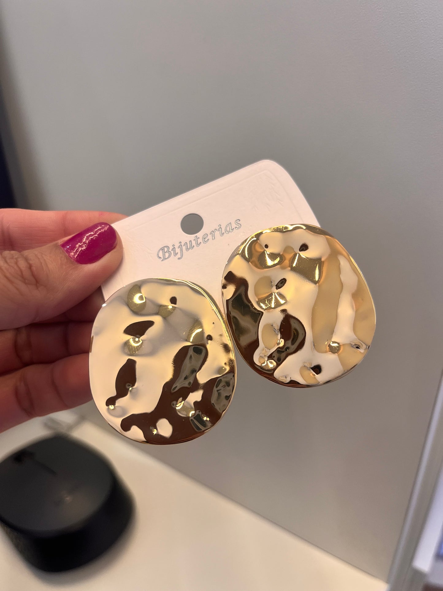 BRINCO CHAPA DOURADO
