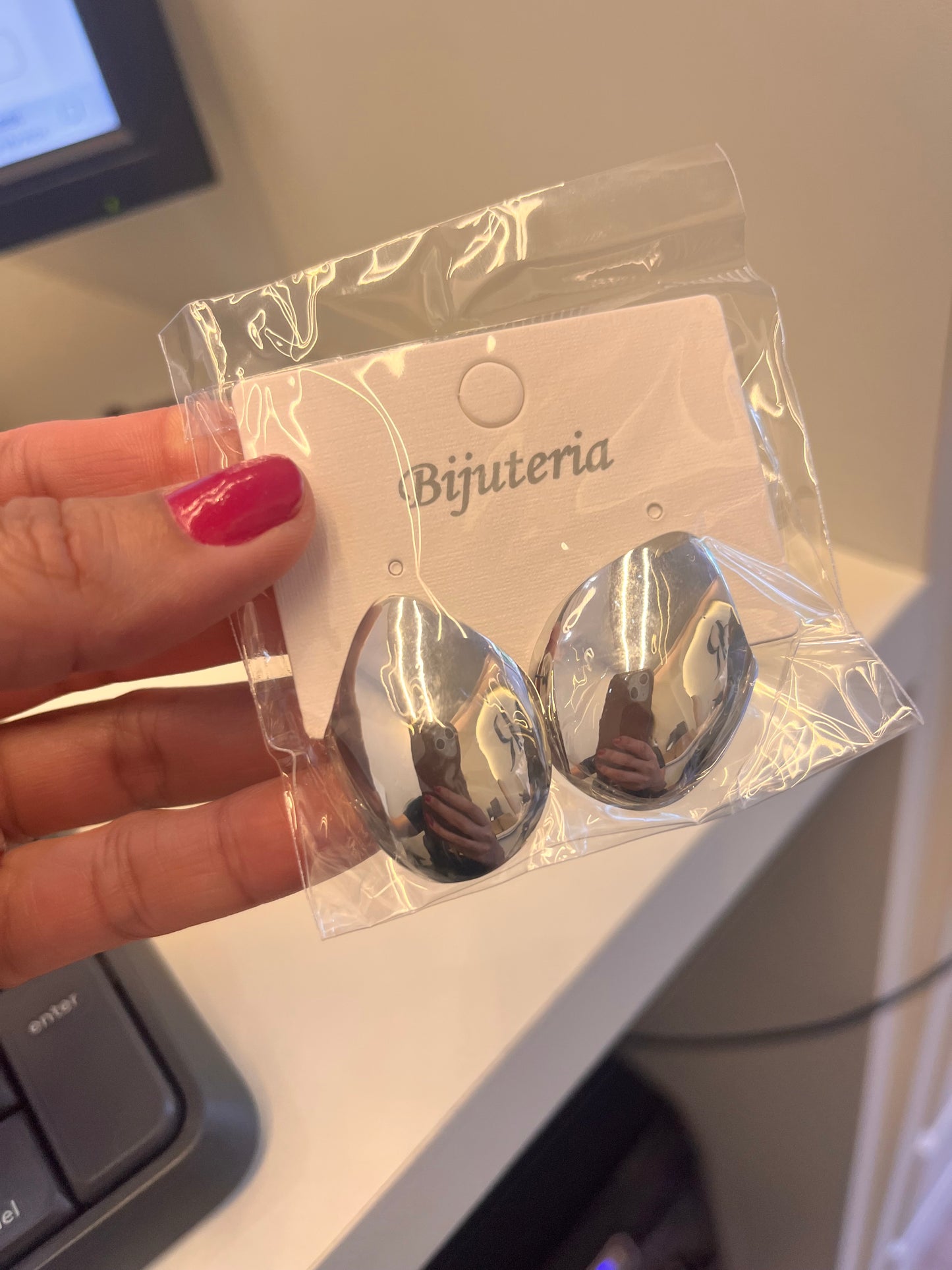 BRINCO GOTA PRATA