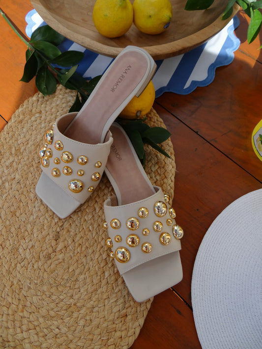 RASTEIRA CHARLOTTE OFF-WHITE
