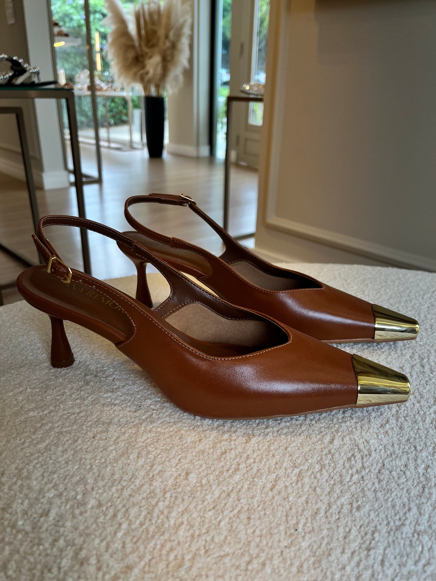 SCARPIN MIRANDA CARAMELO