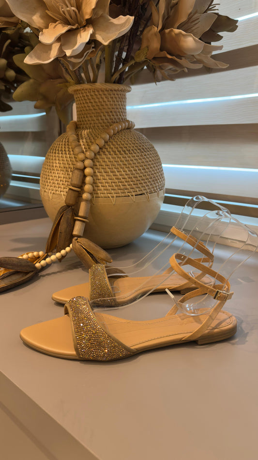 SANDÁLIA RASTEIRA LARI NUDE