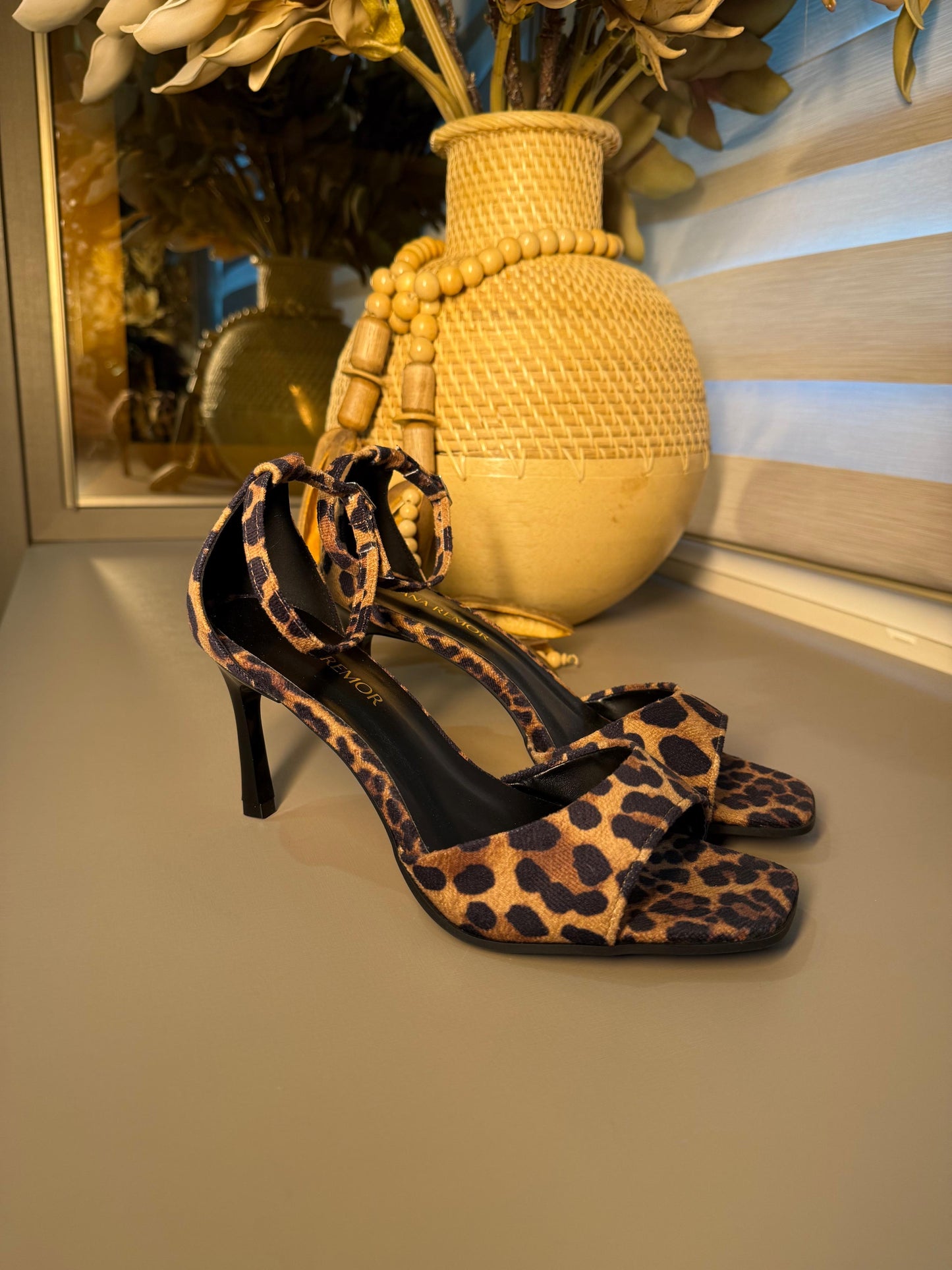 SANDALIA SARA ANIMAL PRINT