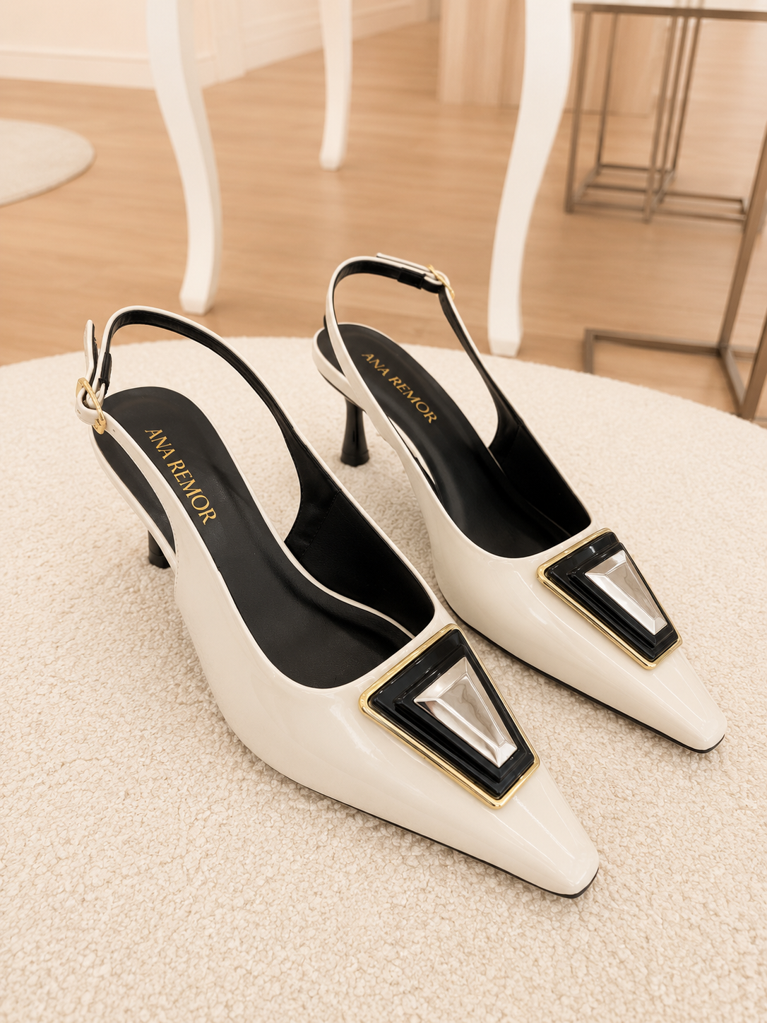 SLINGBACK VERONA OFF-WHITE
